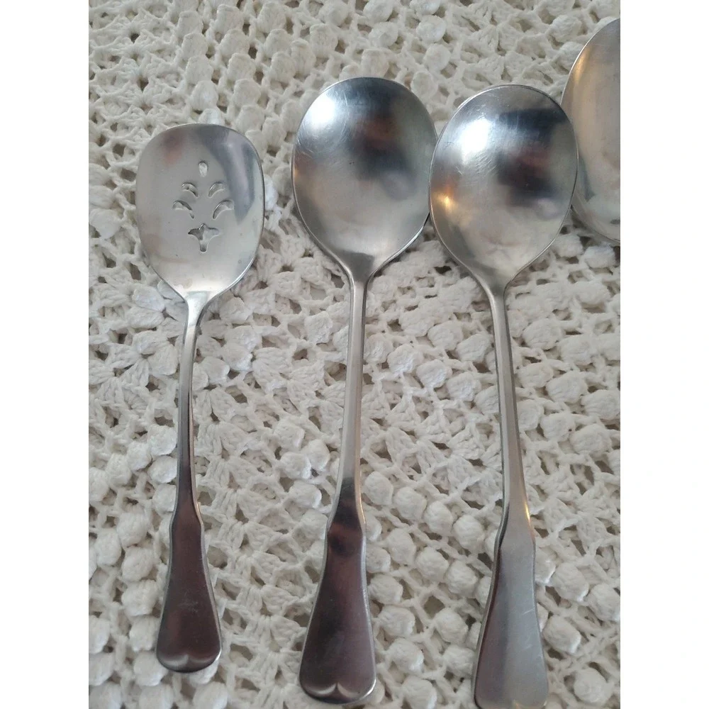 6pc Serving Spoon Tablespoon Casserole PATRICK HENRY Oneida Community